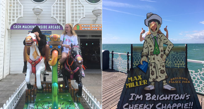 Games on Brighton Palace Pier